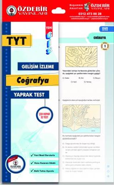 tyt-cografya-gis-yaprak-test