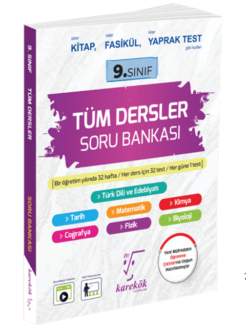karekok-9-sinif-tum-dersler-soru-bankasi